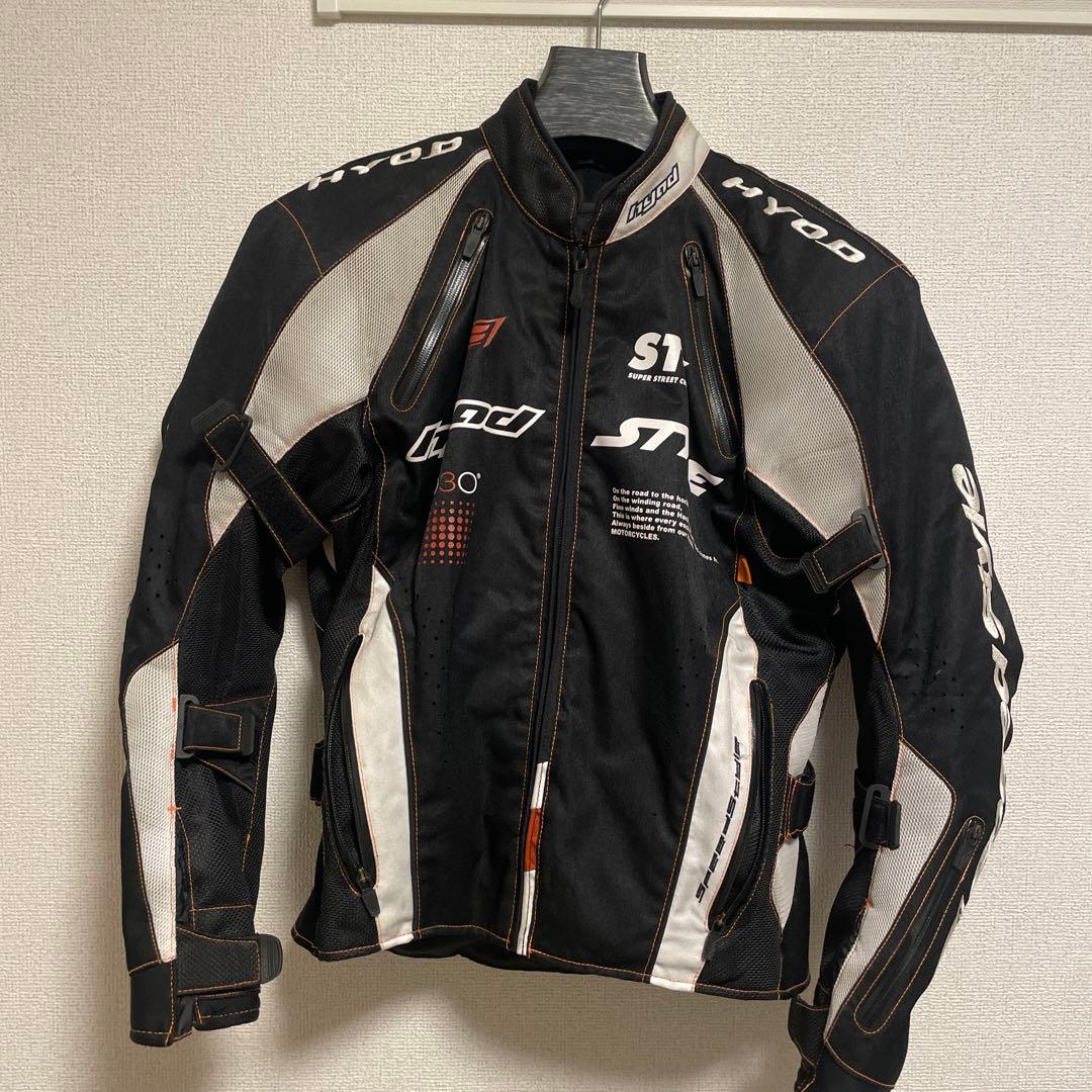 HYOD バイクジャケット 黒/白