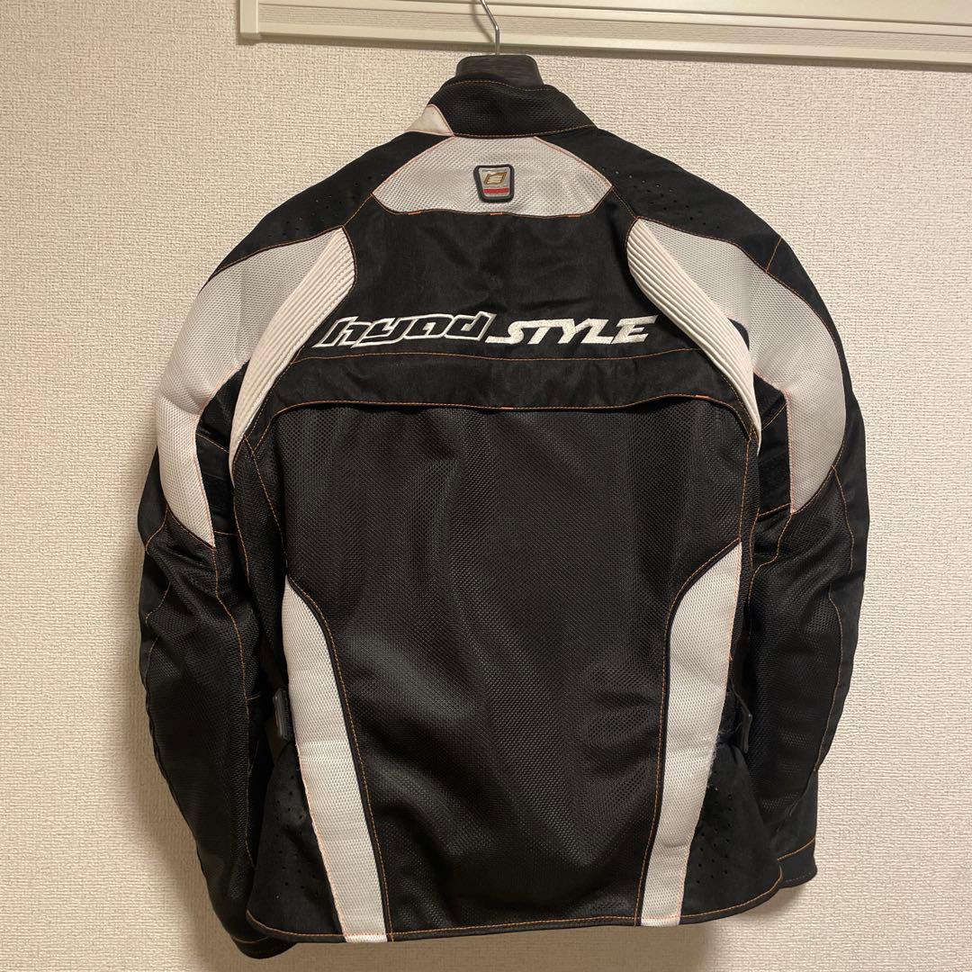 HYOD バイクジャケット 黒/白