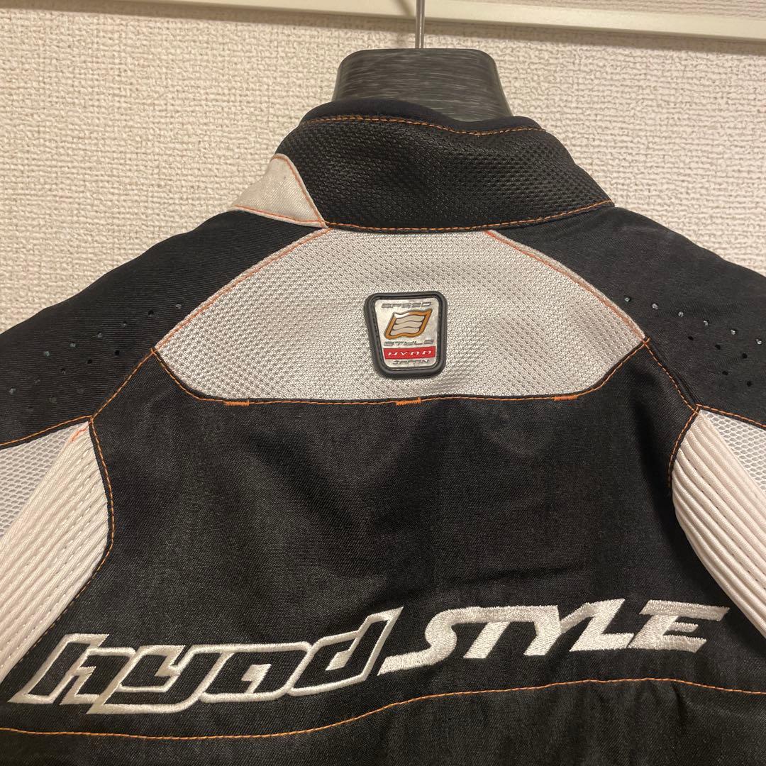 HYOD バイクジャケット 黒/白