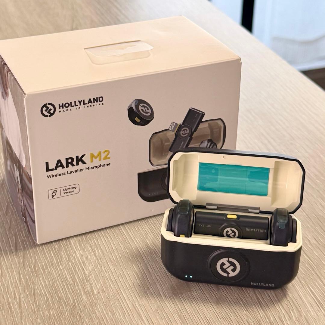 HOLLYLAND LARK M2 ワイヤレスマイク Lighting