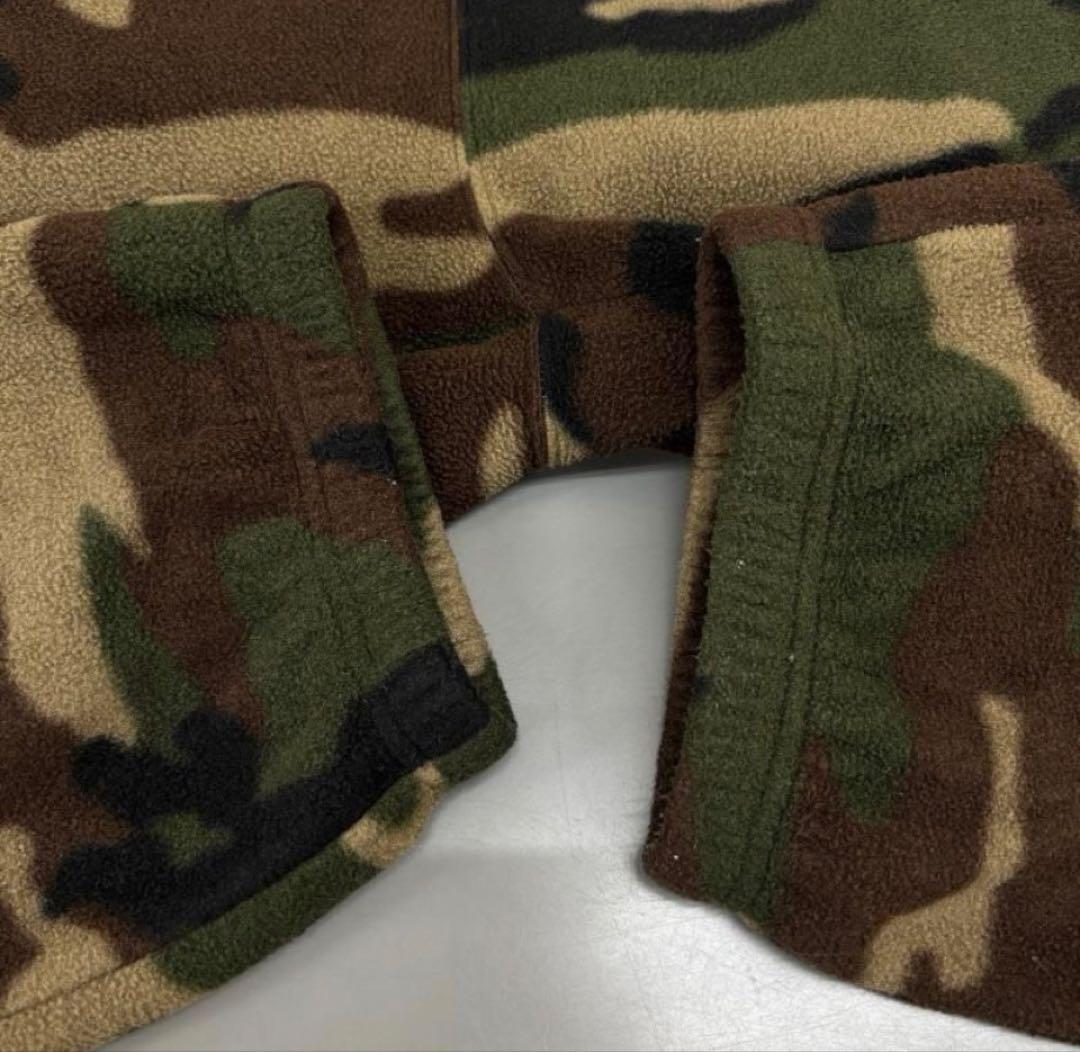 美品シュプリーム 22AW 迷彩柄 ポーラテック フリース パンツ