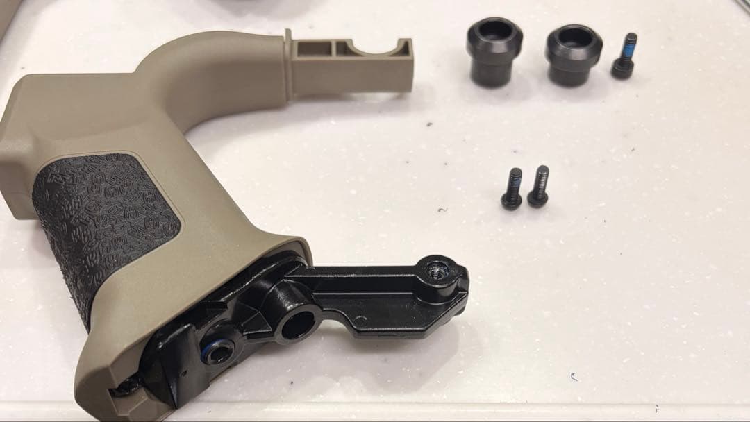 ICS製　CQR ストック　フォアグリップ　タンカラー