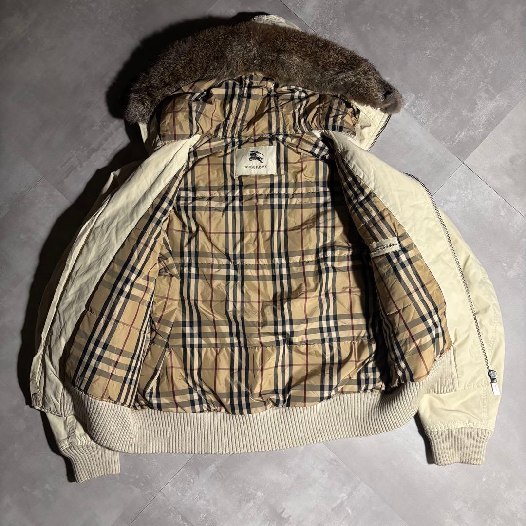 BURBERRY LONDON バーバリー　フライトジャケット　n2b ベージュ