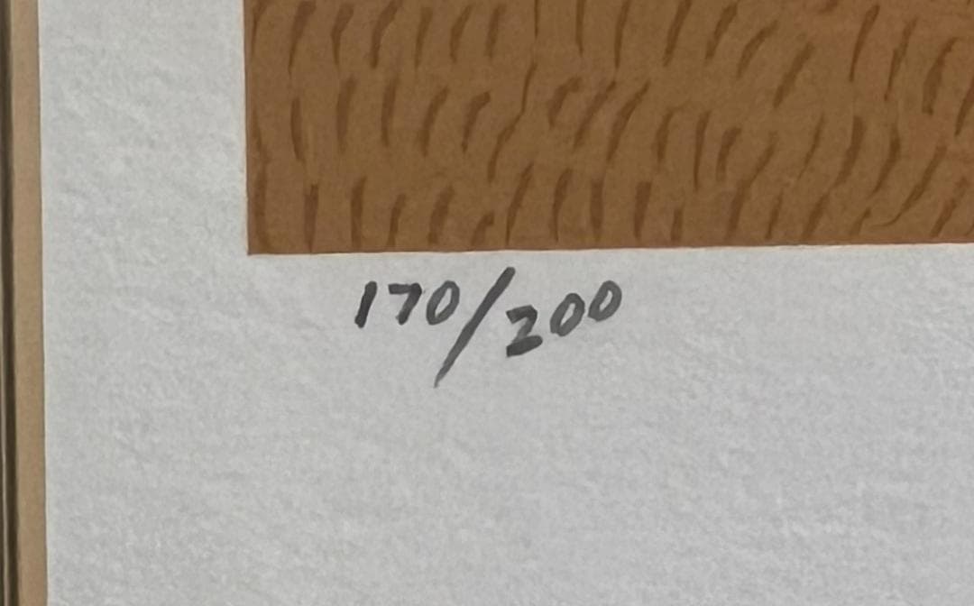 トーマス・マックナイト版画 (Thomas McKNIGHT)「レッドカウチ」