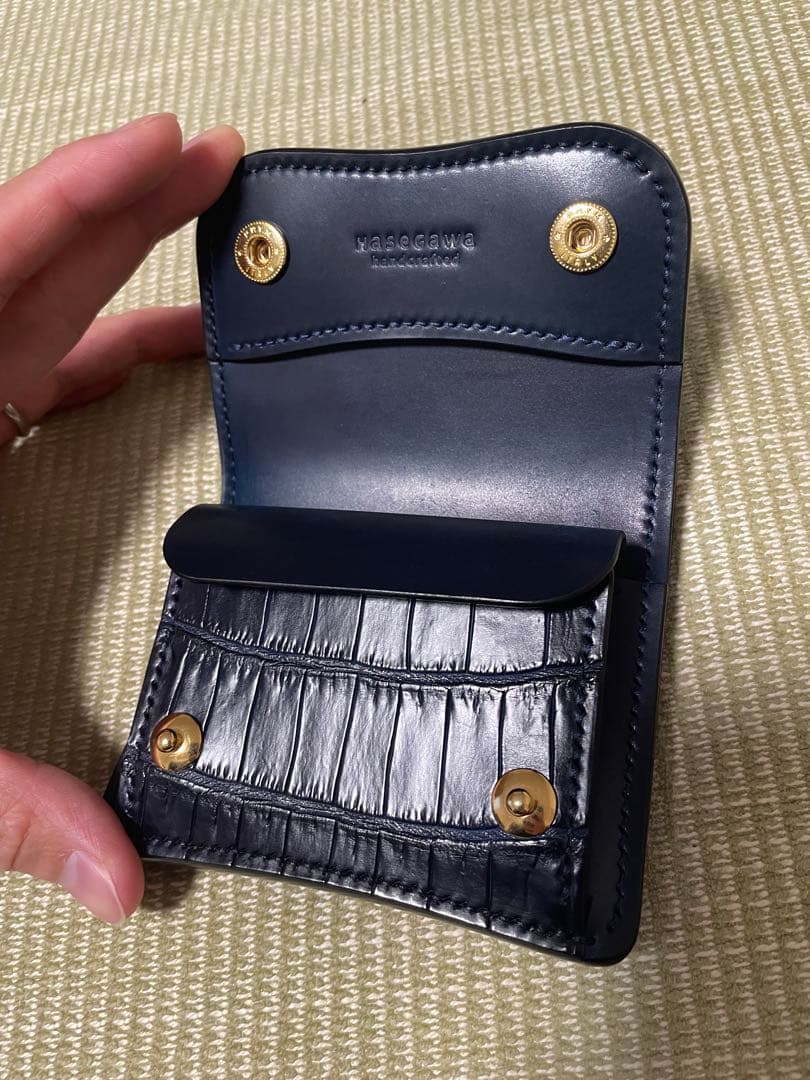 コンパクト財布 ポロサス フルシェルコードバン CASA