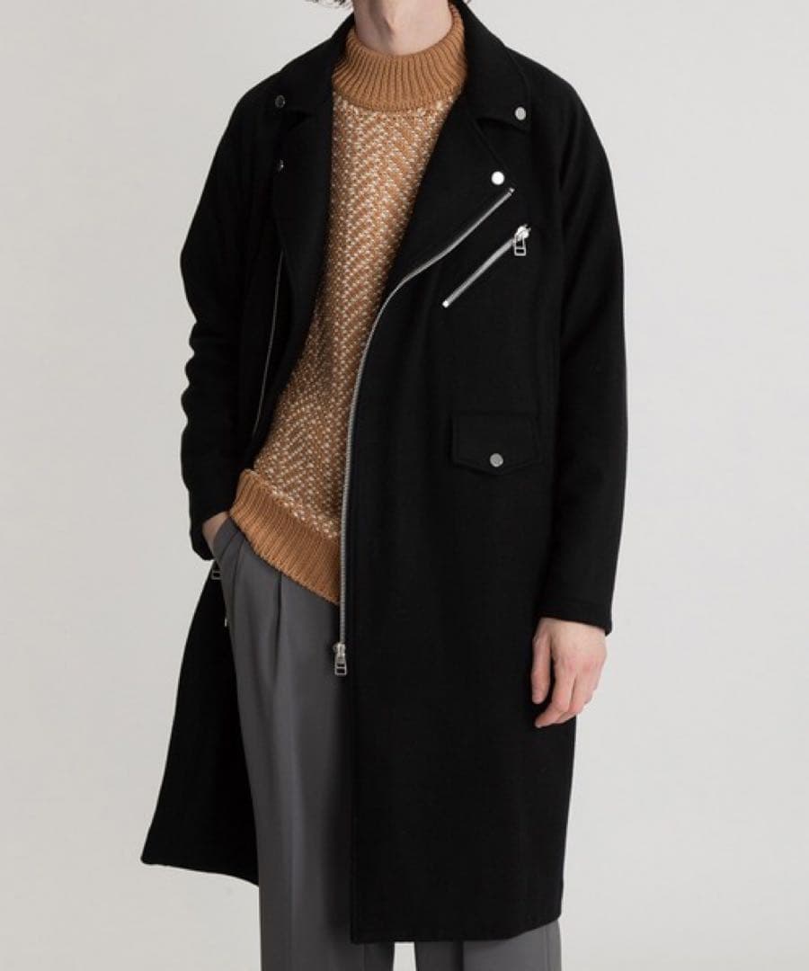 【UNITED TOKYO】メルトンライダースコート