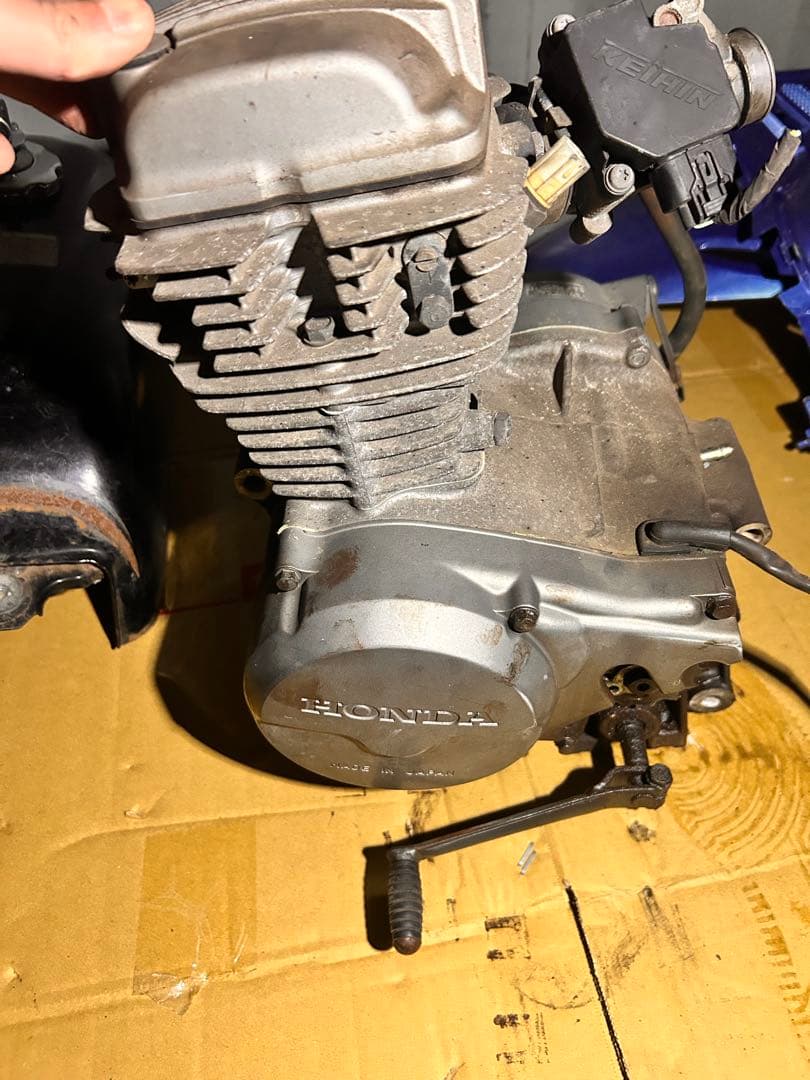 ホンダ　エイプ50 エンジン実働