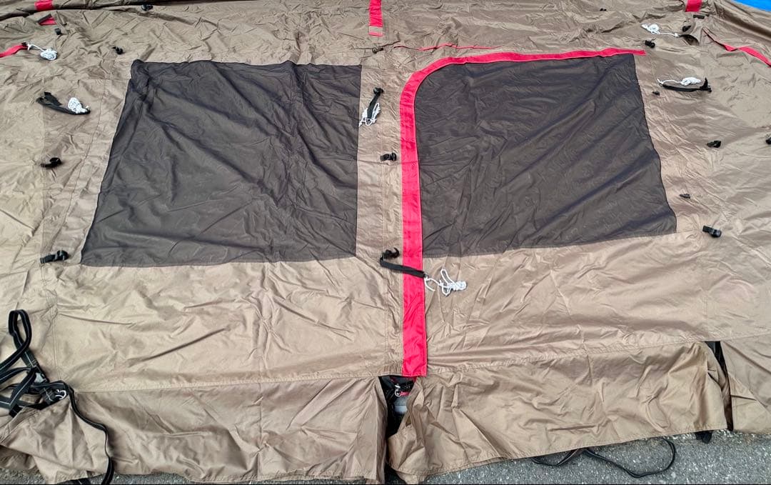  peakランドロックTP-671Rグランドシート シールドルーフセット