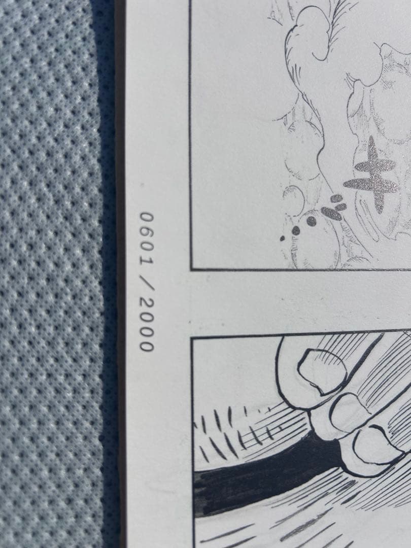 ワンピース　2億冊突破記念キャンペーン　ビブルの秘宝② 名シーン複製原稿