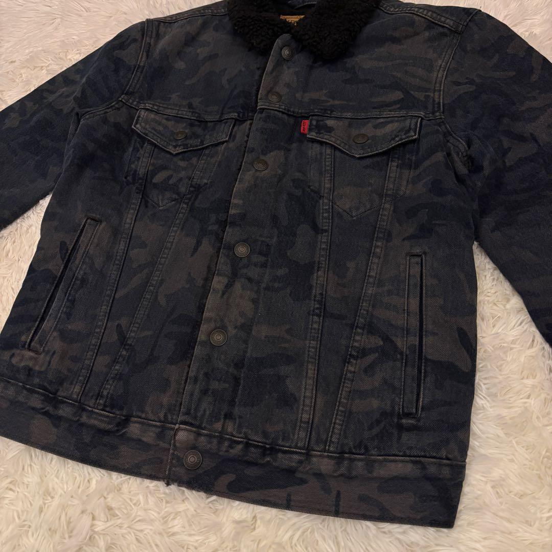 カリメル様　JTコラボ Fresh Leaves ボアGジャン 迷彩 S