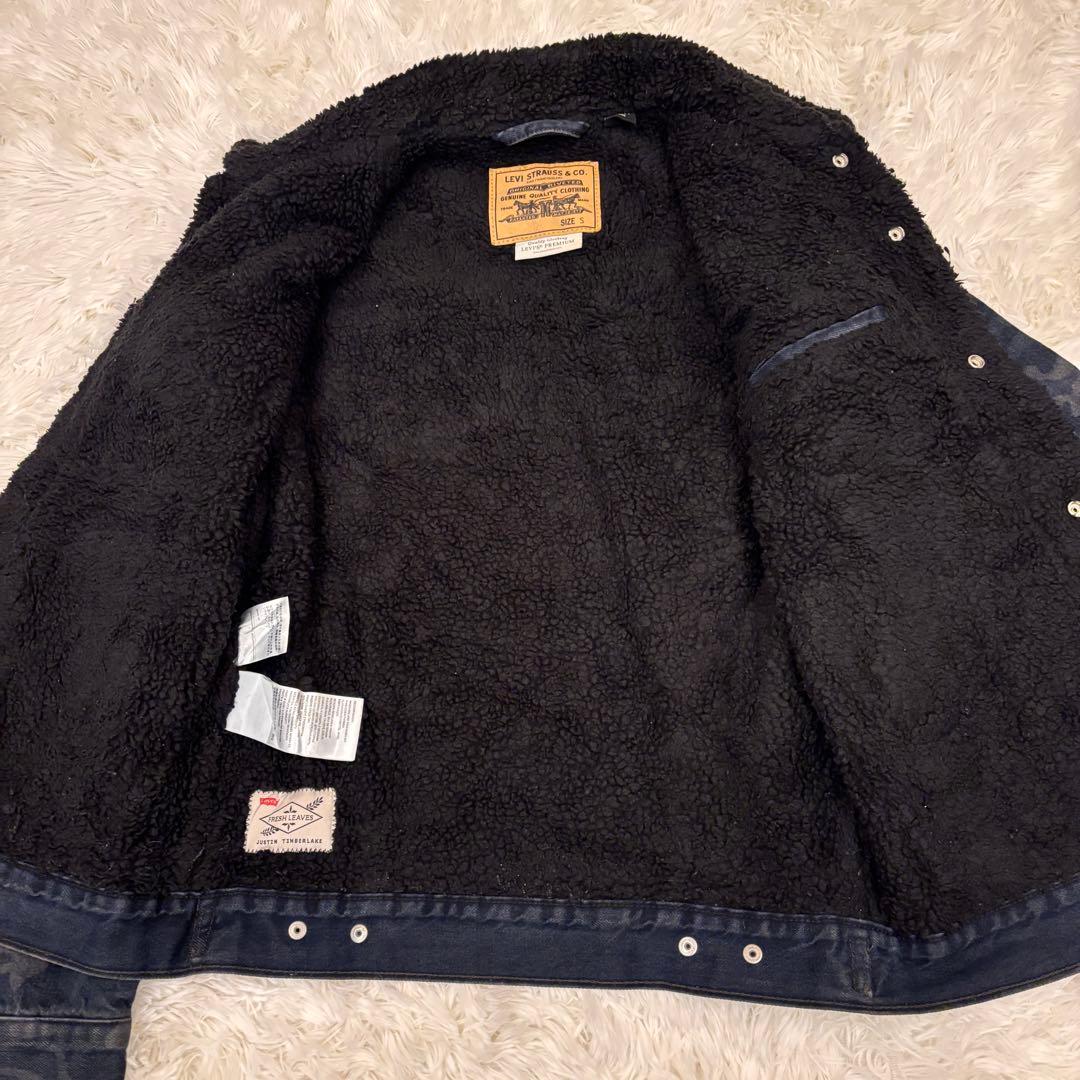 カリメル様　JTコラボ Fresh Leaves ボアGジャン 迷彩 S