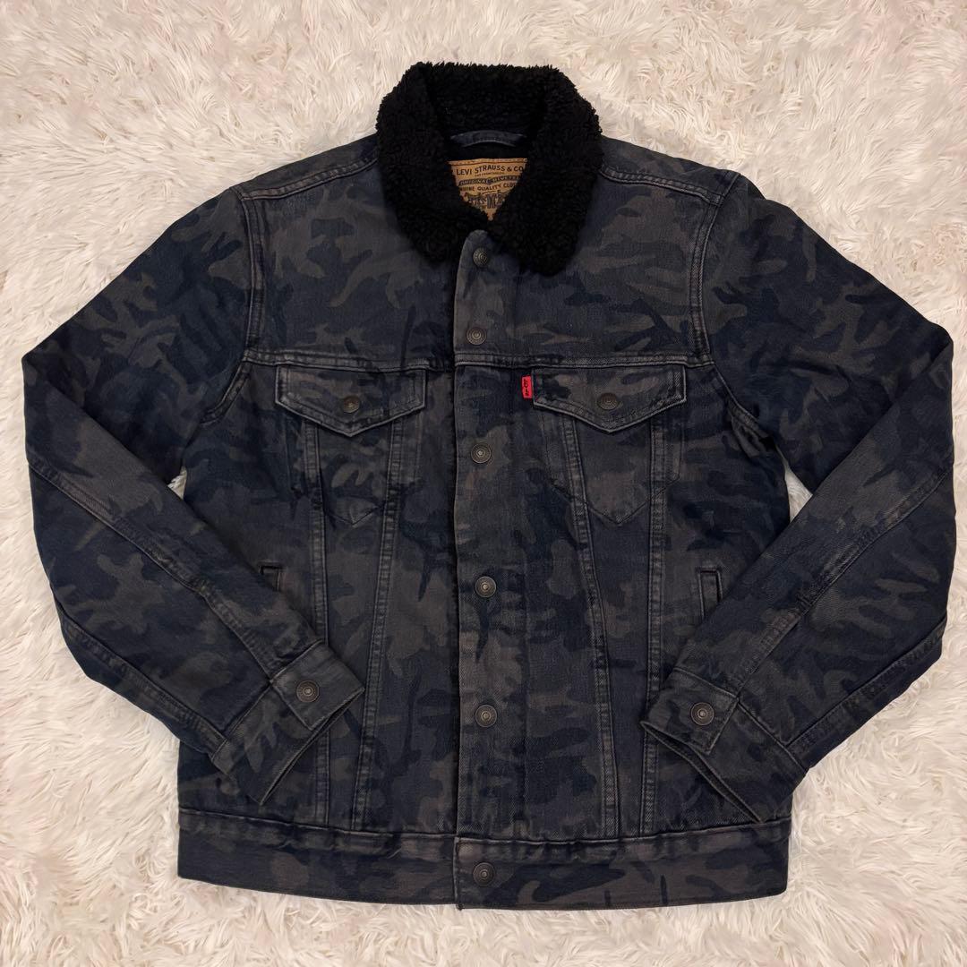 カリメル様　JTコラボ Fresh Leaves ボアGジャン 迷彩 S