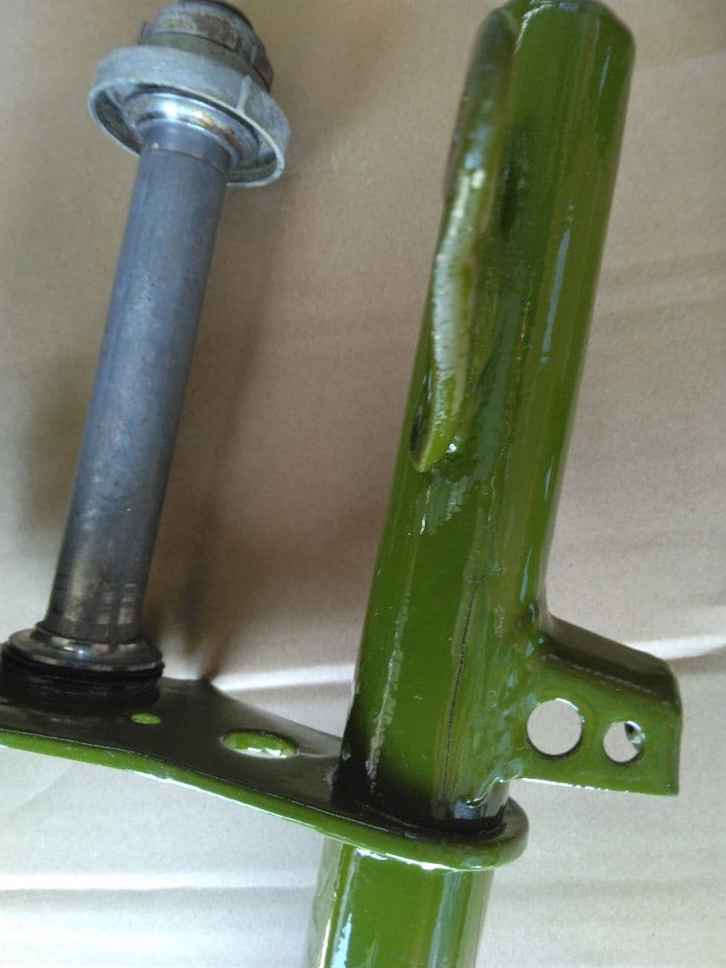 モンキー4l　グリーン タンクセット塗装済みです。