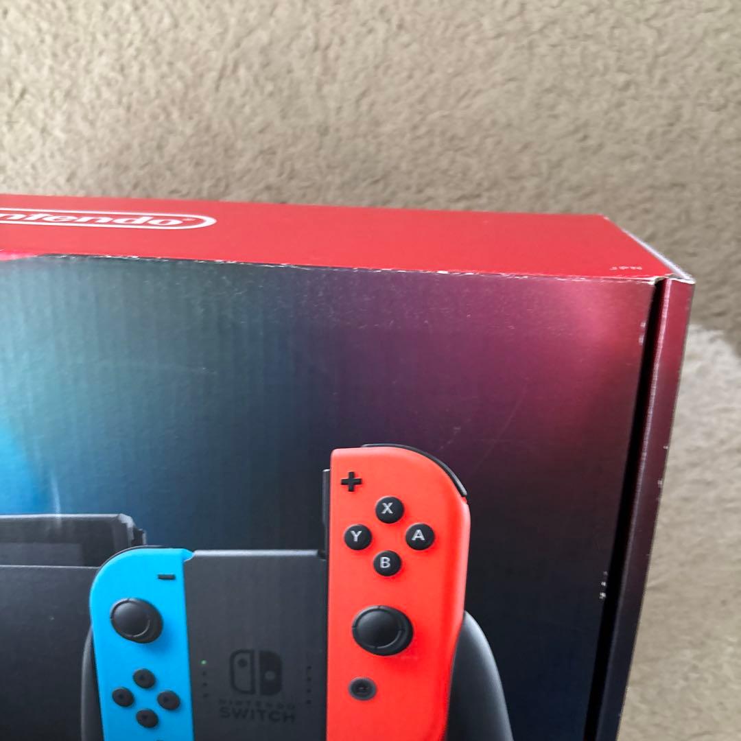 【美品】Nintendo Switch ネオンブルー/ネオンレッド本体付属品箱付