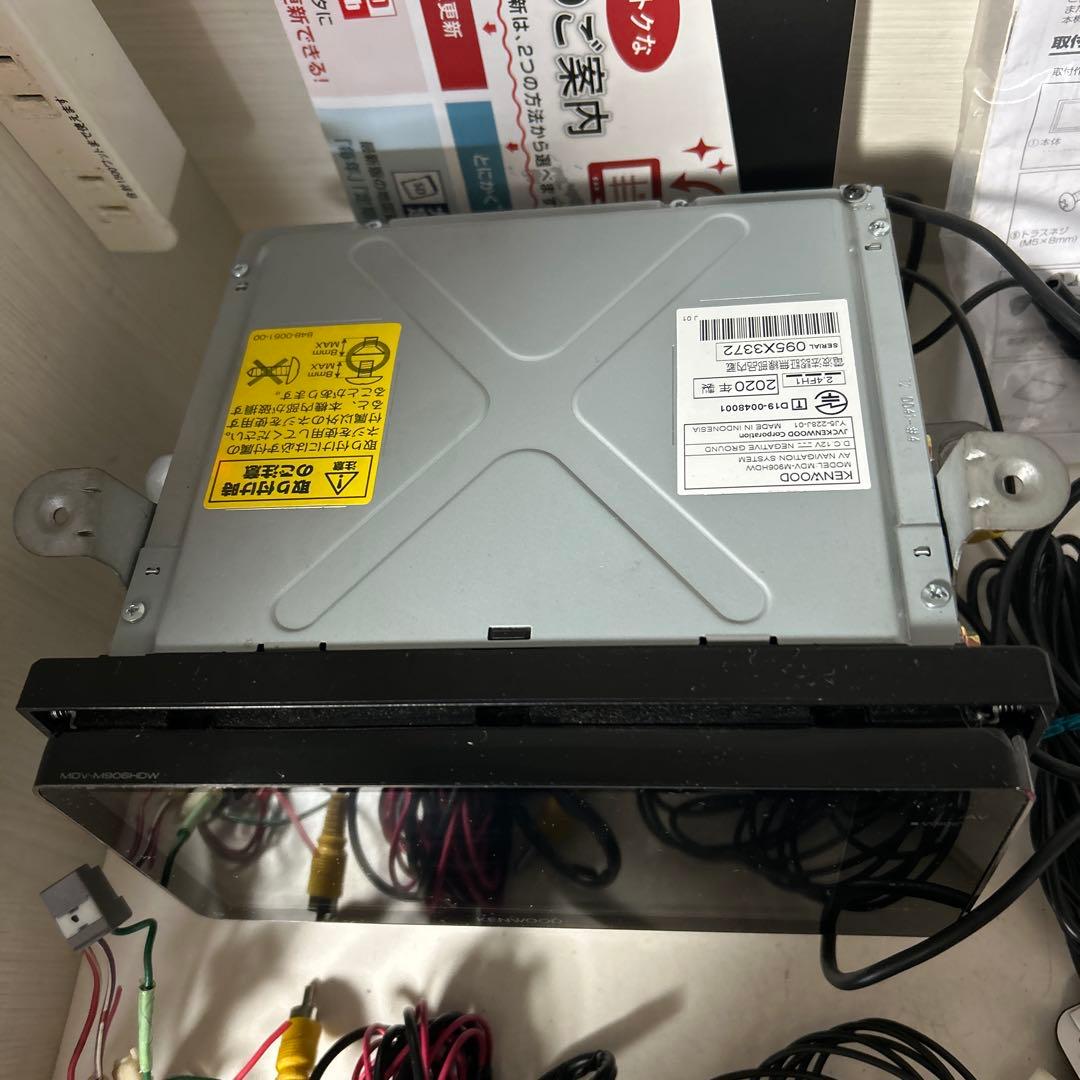 KENWOOD MDV-M906HDW ケンウッド 彩速ナビ TV／BT対応