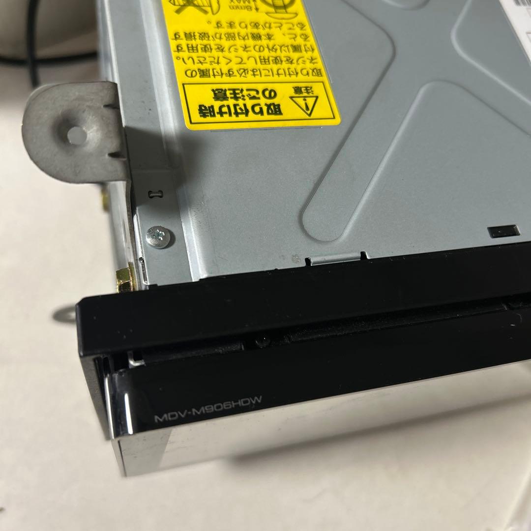 KENWOOD MDV-M906HDW ケンウッド 彩速ナビ TV／BT対応