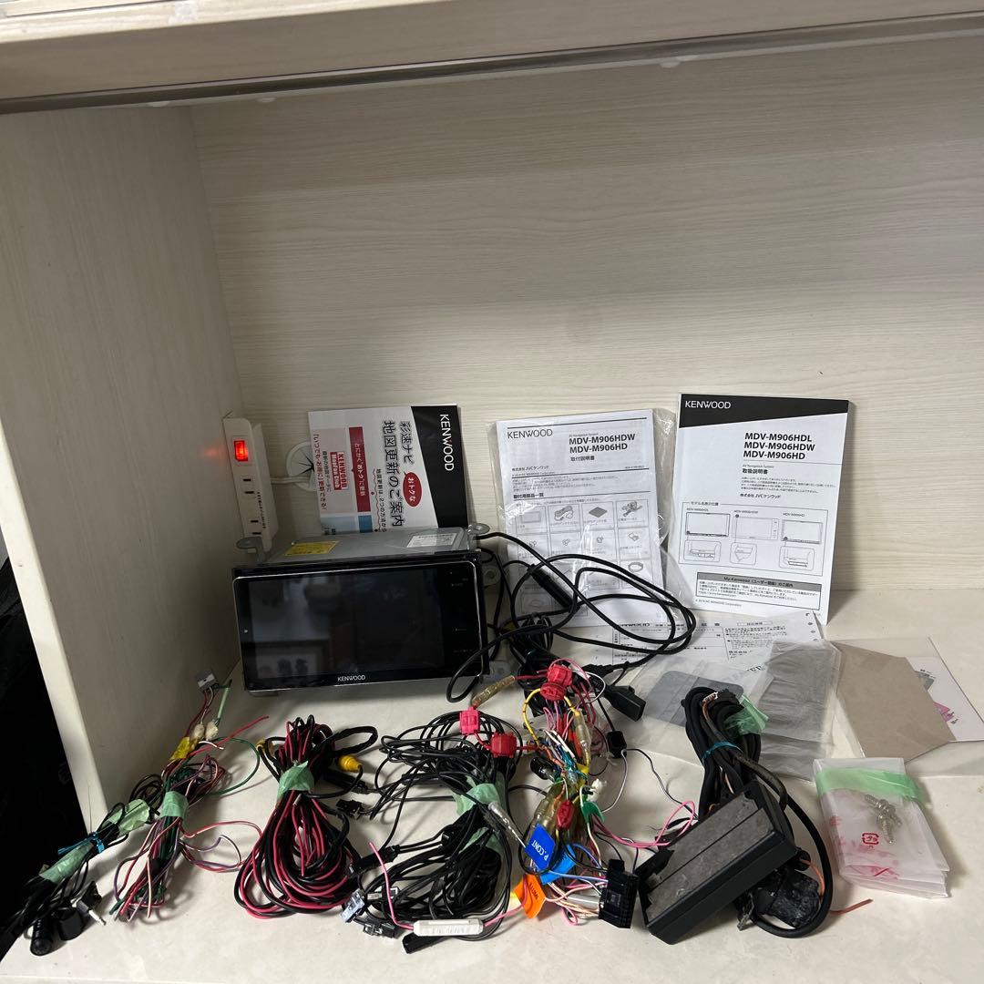 KENWOOD MDV-M906HDW ケンウッド 彩速ナビ TV／BT対応