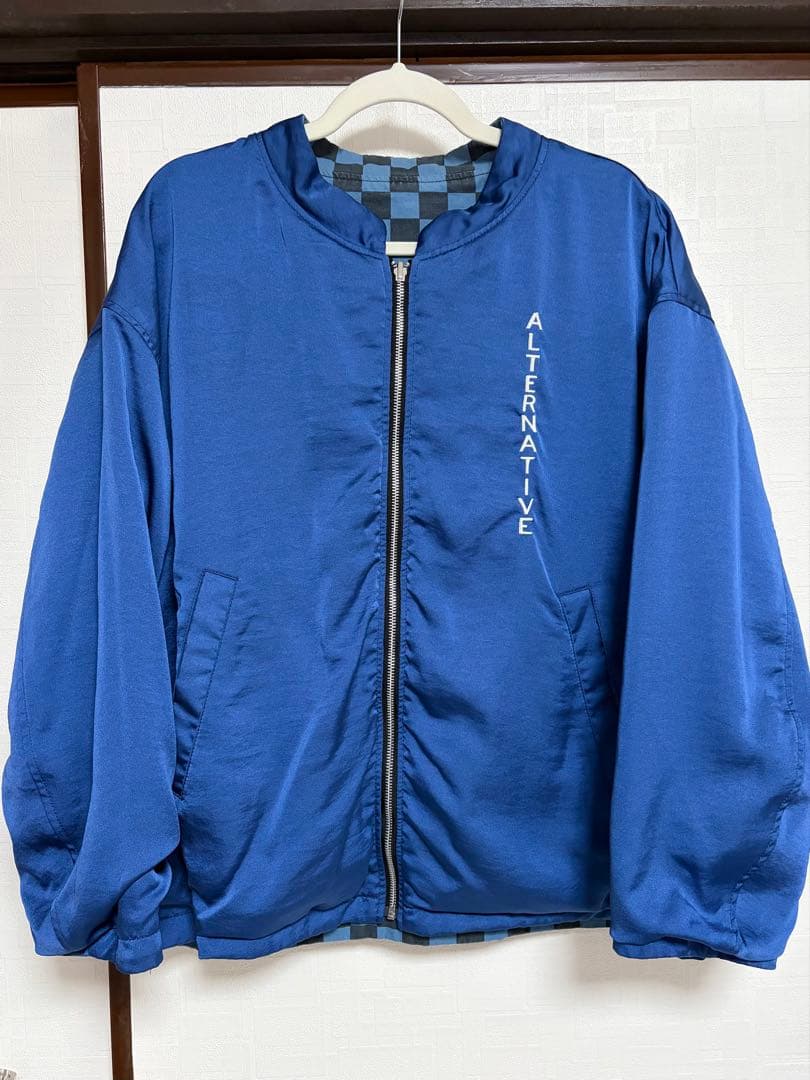 RNA チェッカーリバーシブルジャケット