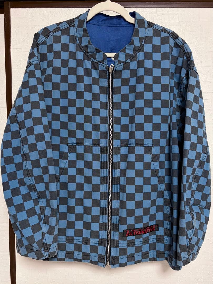 RNA チェッカーリバーシブルジャケット