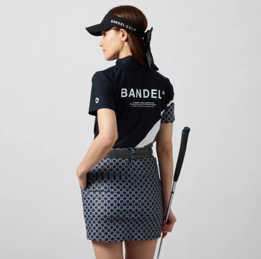 【新品・タグ付き】BANDEL レディース モックネック 黒 S