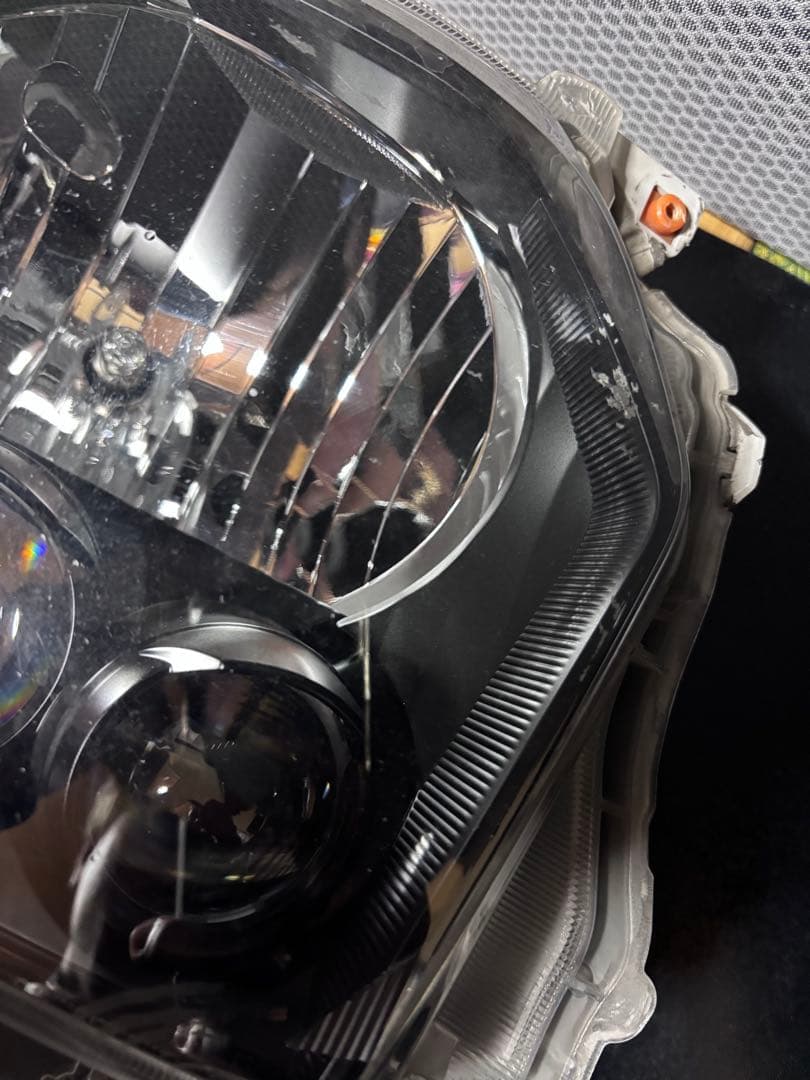 ハイエース　ヘッドライト　6型　インナーブラック