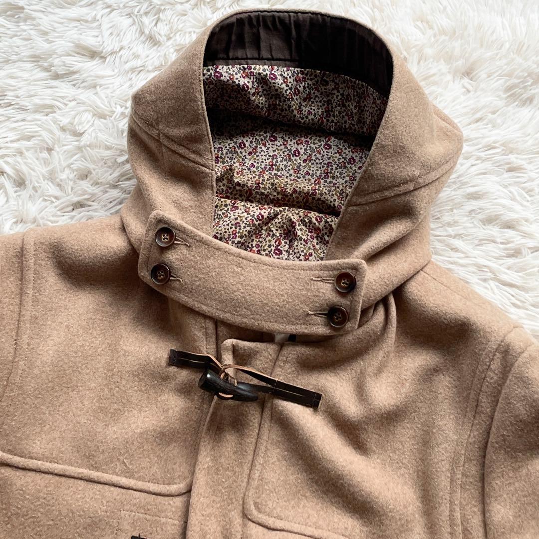 希少 XLサイズ フレッドペリー ダッフルコート キルティング 中綿 キャメル