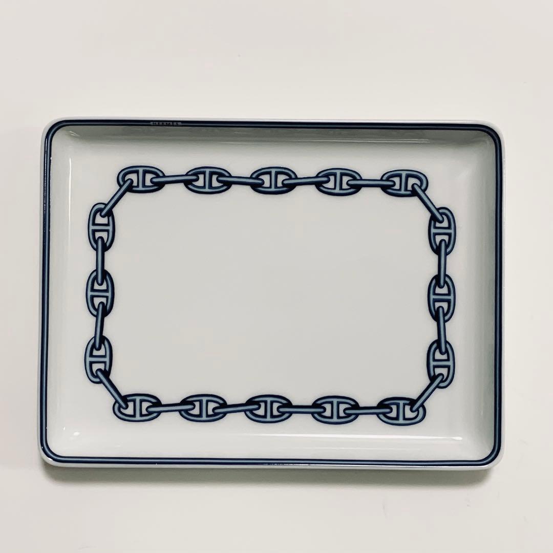 〈新品〉HERMES エルメス シェーヌ・ダンクル スクエアプレート