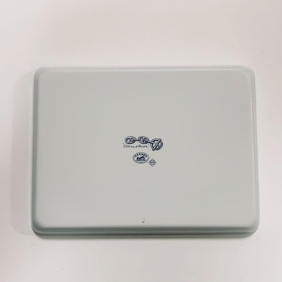 〈新品〉HERMES エルメス シェーヌ・ダンクル スクエアプレート