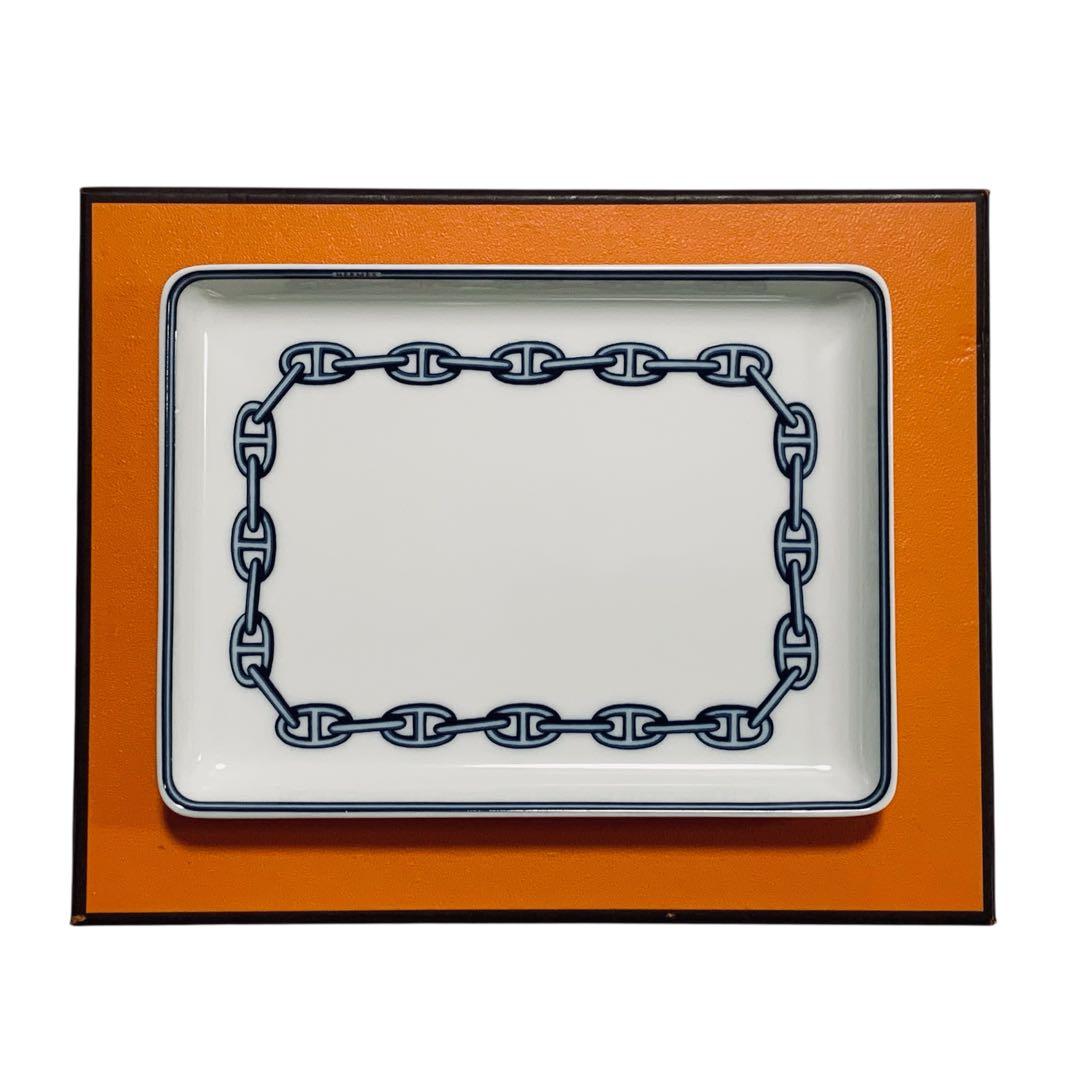〈新品〉HERMES エルメス シェーヌ・ダンクル スクエアプレート