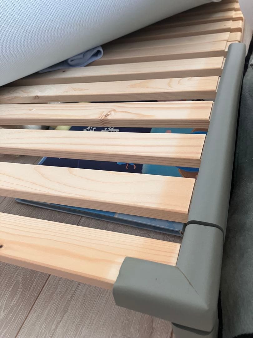 天然木バレットベッド シングル 8枚セット