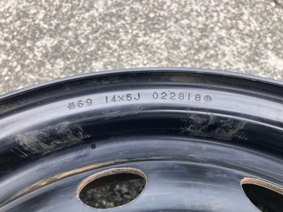 MAZDAボンゴトラックスチールホイール