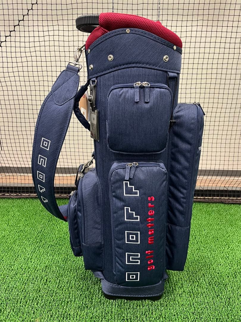 新品 オノフ キャディバッグ ネイビー