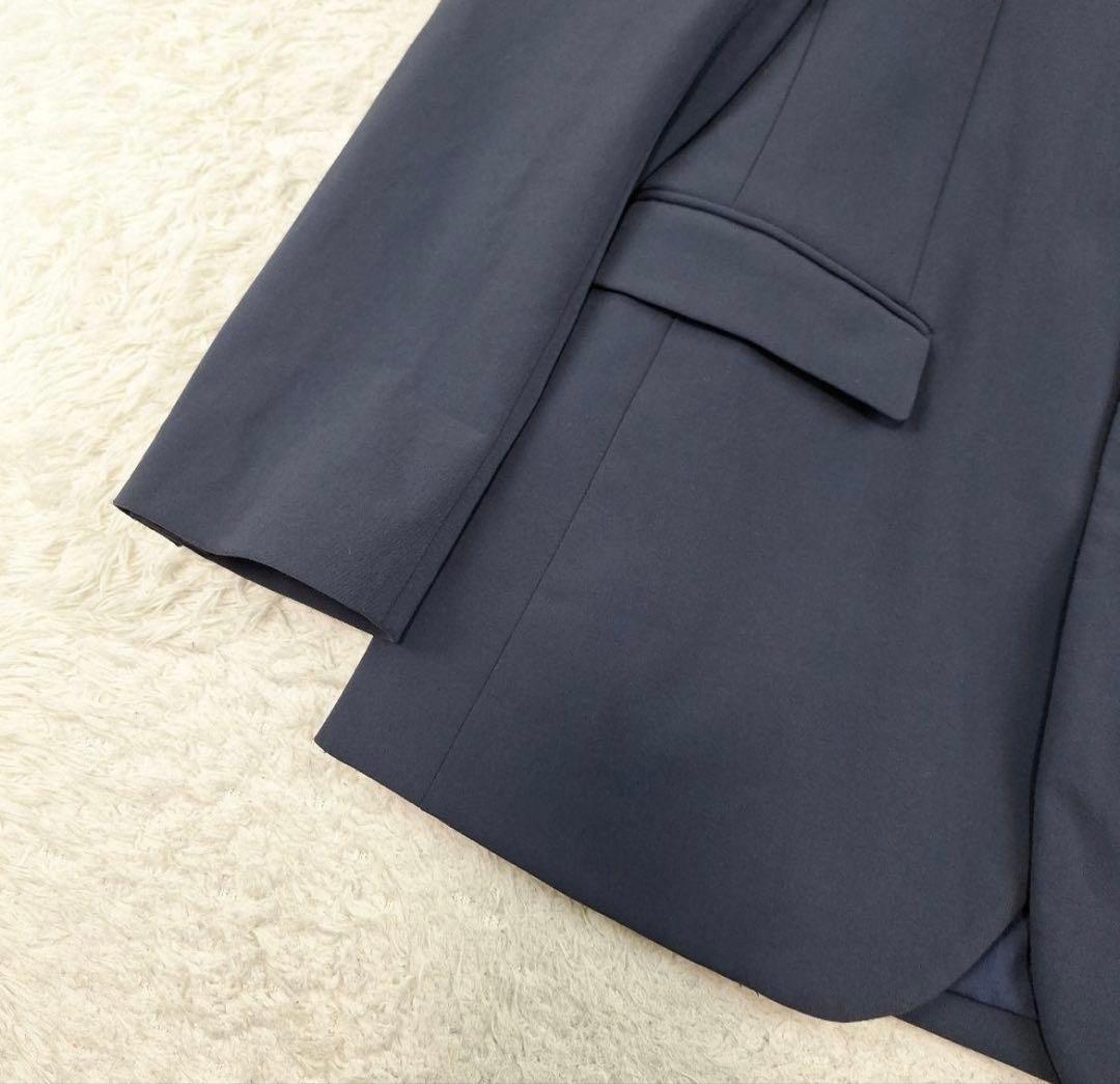 Theory　メンズ　ストレッチスーツ　セットアップ　ネイビー　XL　日本製