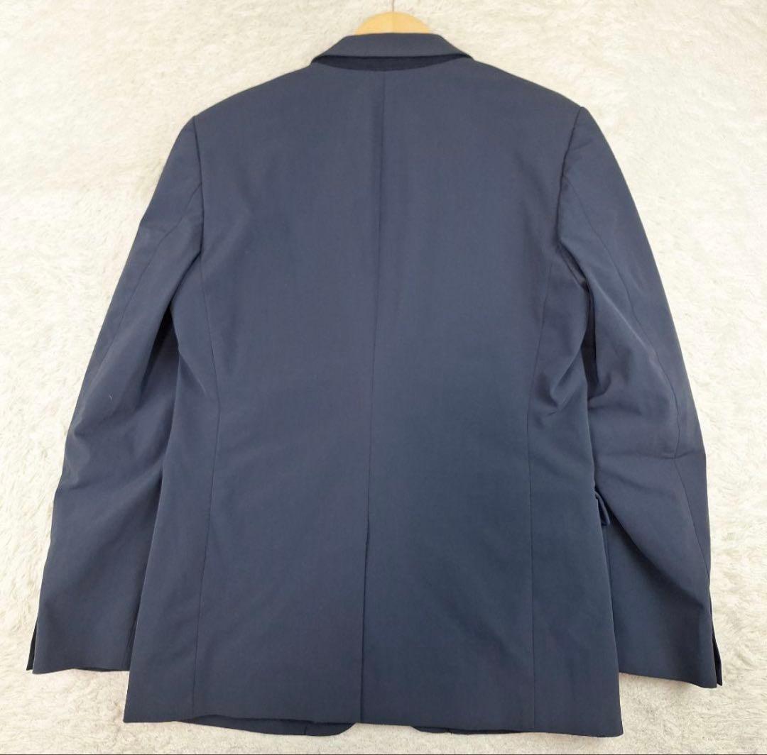 Theory　メンズ　ストレッチスーツ　セットアップ　ネイビー　XL　日本製