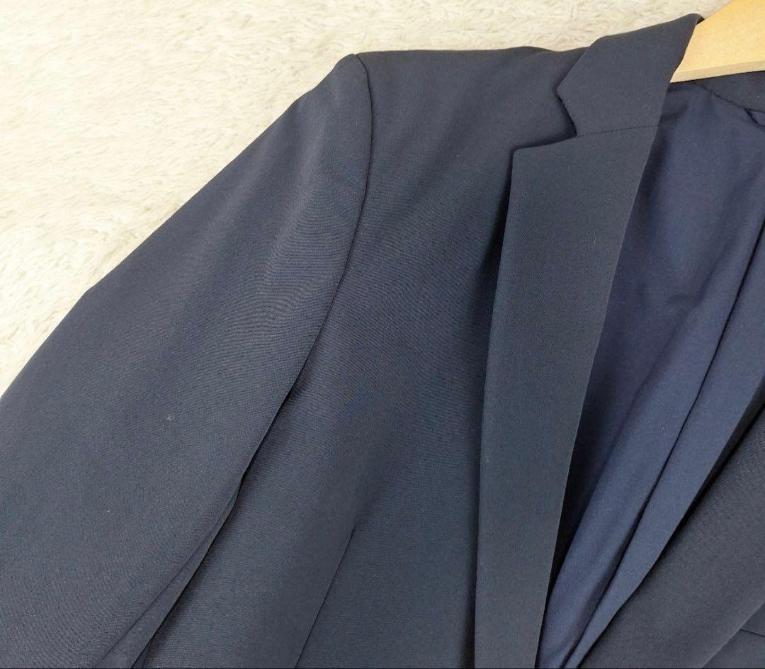 Theory　メンズ　ストレッチスーツ　セットアップ　ネイビー　XL　日本製