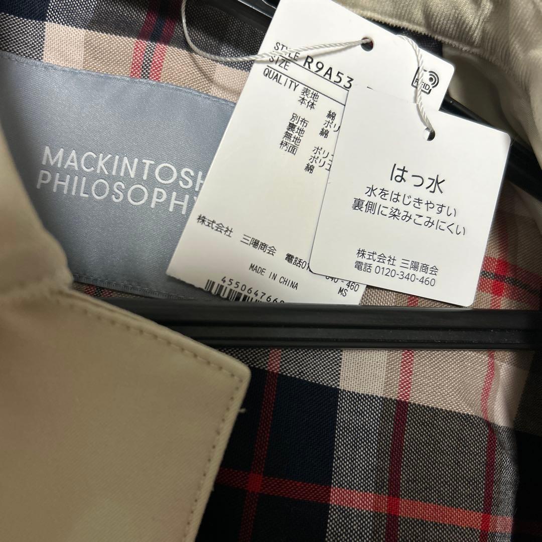 MACKINTOSH PHILOSOPHY 2025 コート　新品