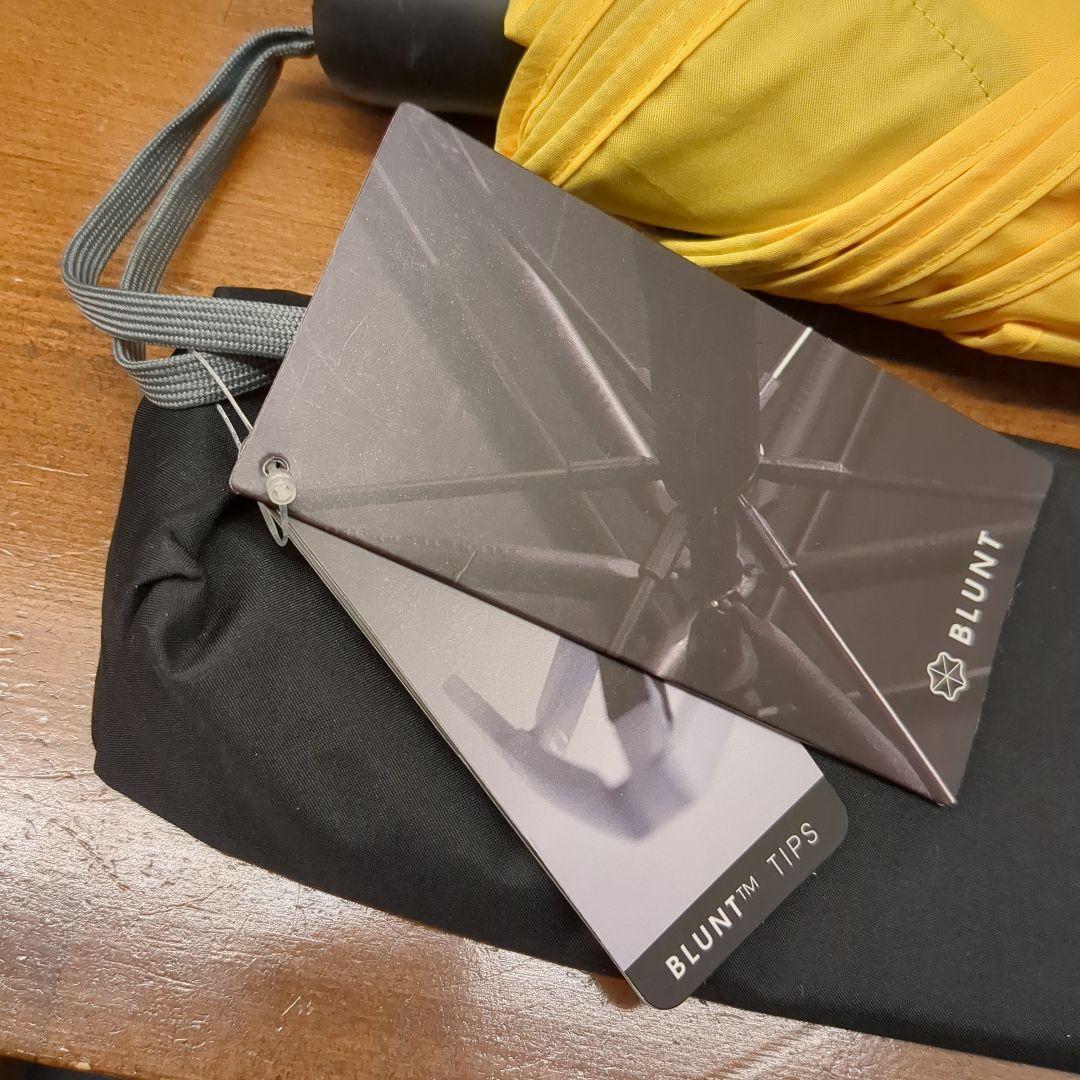 【未使用】BLUNT XS METRO ブラント メトロ 折りたたみ傘 イエロー