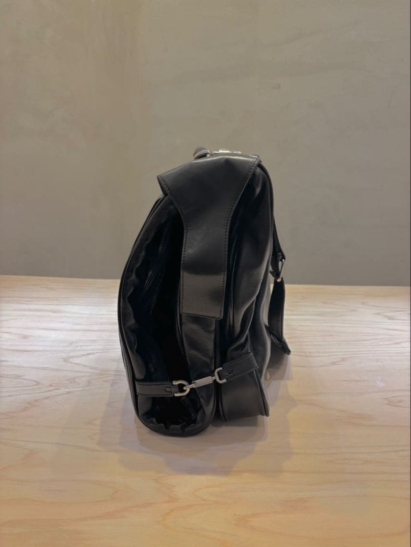 seeger カシミヤレザー　ガーメントバッグ(スーツバッグ)