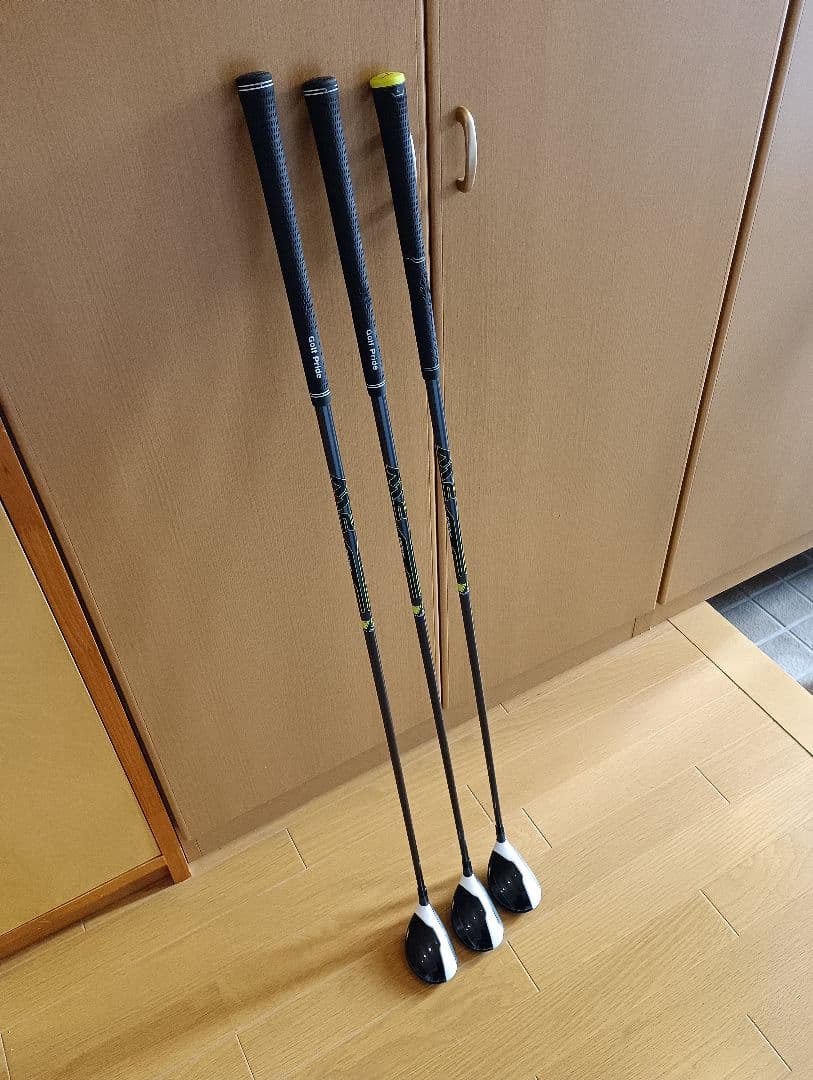 名作M2レスキュー4〜5番〜6番3本セットフレックスS純正ヘッドカバー付おまけ付