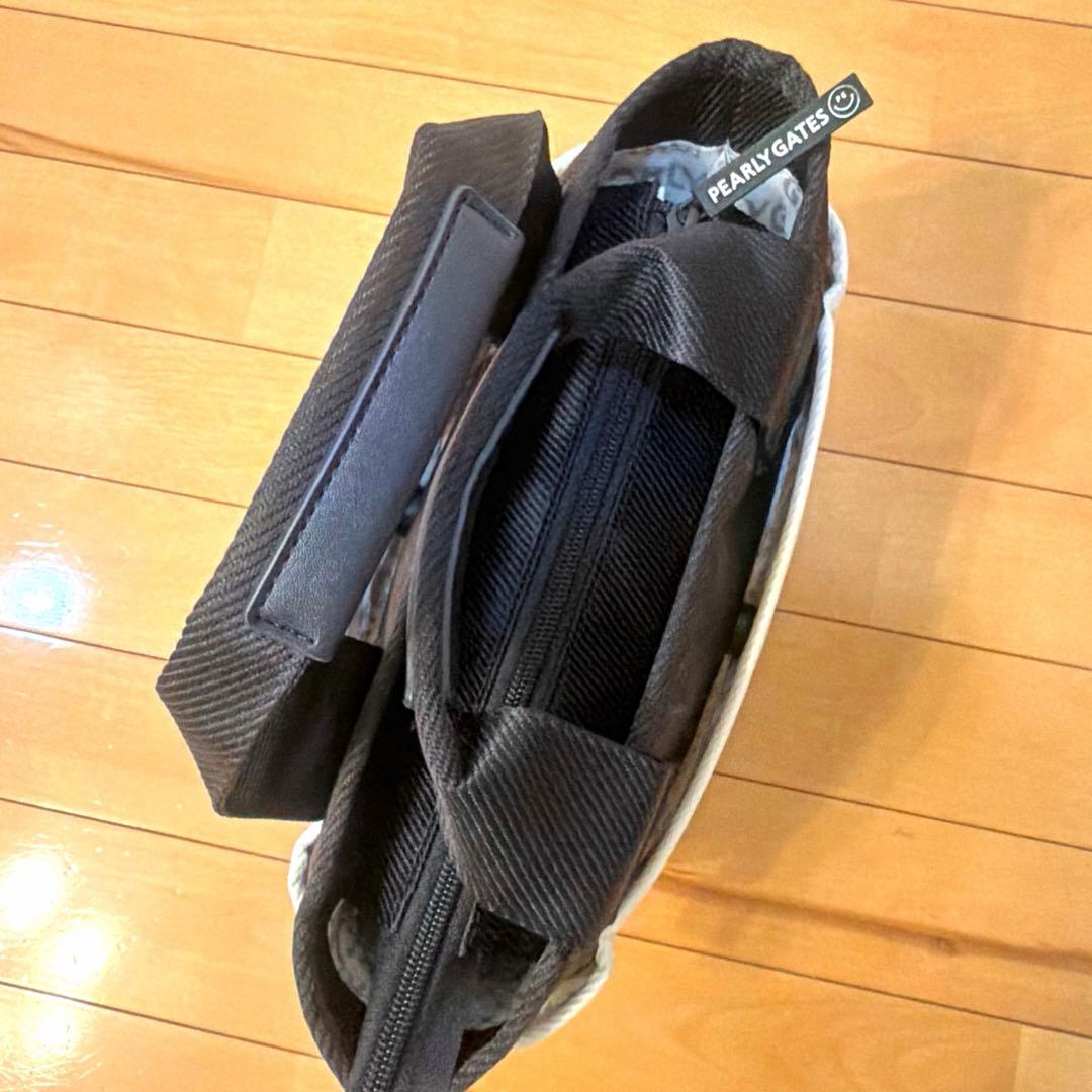 極美品✨パーリーゲイツ　バイカラーカードバック　ホワイト