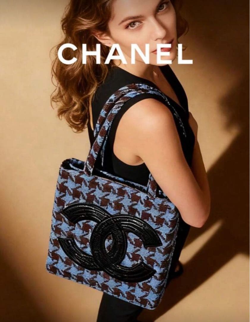 ア*寺様 CHANEL トートバッグ　シャネルノベルティ　ニット　ハンドバッグ