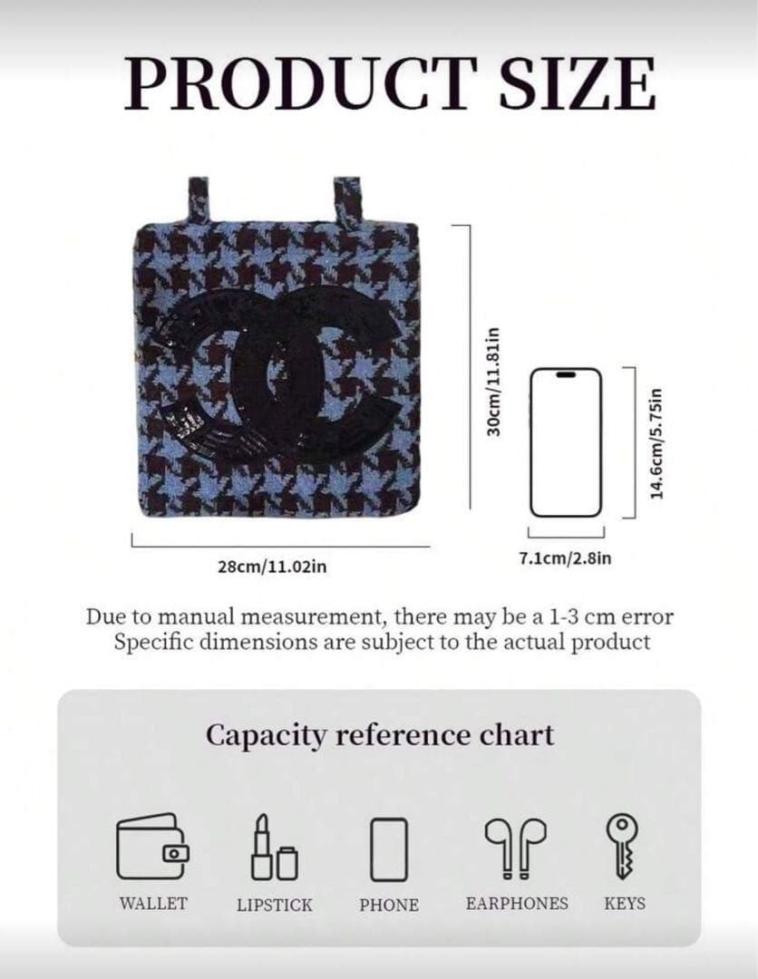 ア*寺様 CHANEL トートバッグ　シャネルノベルティ　ニット　ハンドバッグ