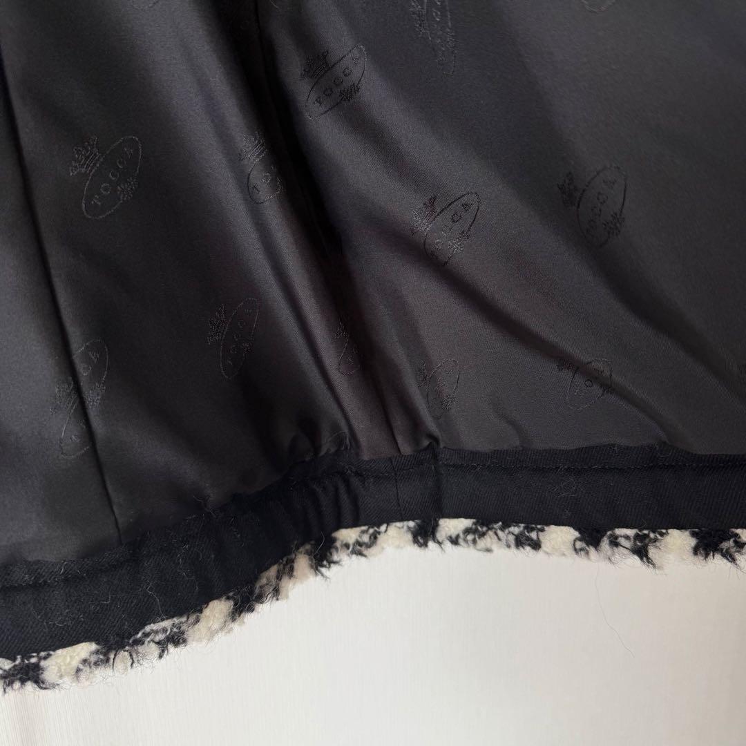 美品★定価6.9万円★TOCCA★puzzleノーカラージャケット