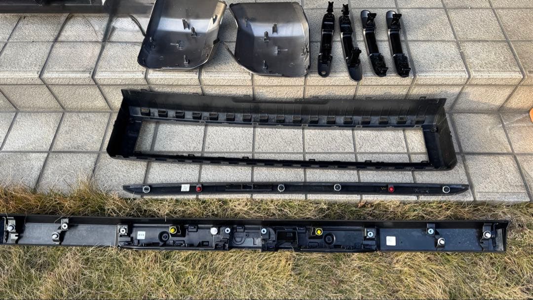 【にこる】ランドクルーザー250 VX 純正外装パーツ3点セット