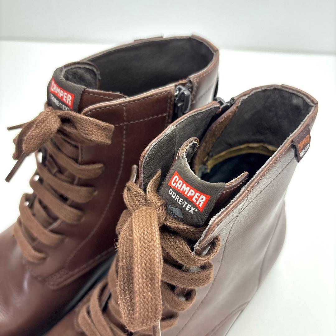 カンペール　アンクルブーツ　ゴアテックス　晴雨兼用　ミラ　サイドジップ　３８
