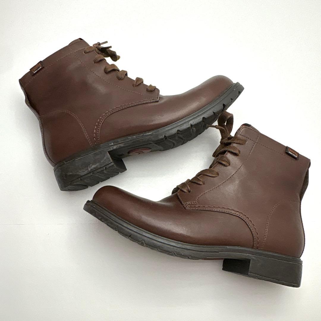 カンペール　アンクルブーツ　ゴアテックス　晴雨兼用　ミラ　サイドジップ　３８