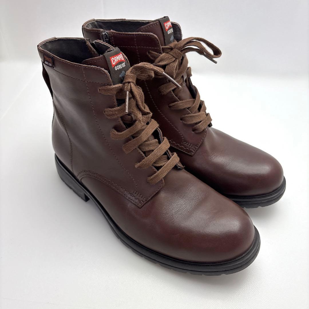 カンペール　アンクルブーツ　ゴアテックス　晴雨兼用　ミラ　サイドジップ　３８