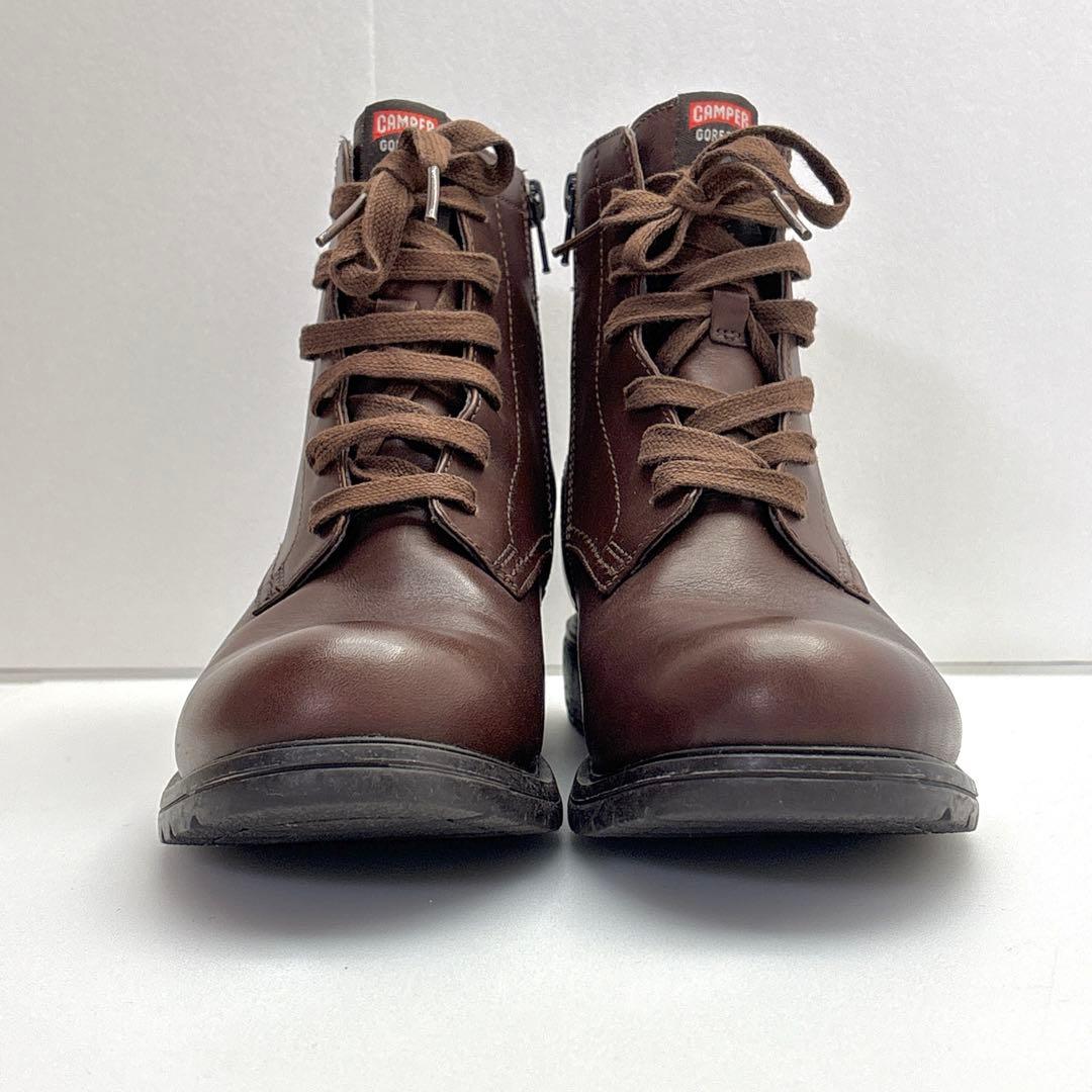 カンペール　アンクルブーツ　ゴアテックス　晴雨兼用　ミラ　サイドジップ　３８