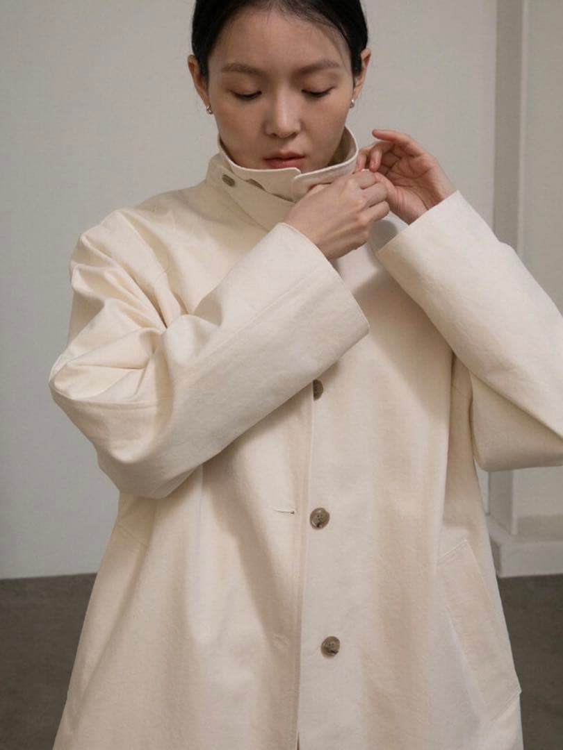 ohotoro　Lyon Half Trench Coat