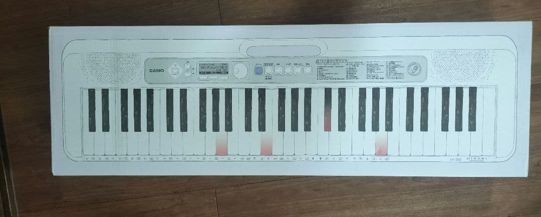 CASIO 61キー電子キーボード 未使用品